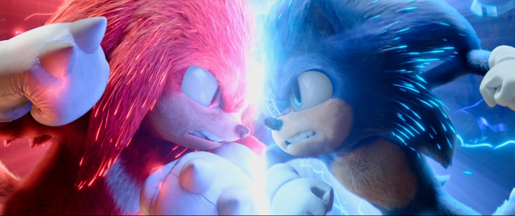 Knuckles vs Sonic