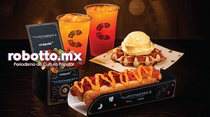 Menú temático de Los Ilusionistas 3 en Cinépolis VIP