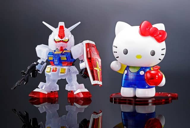 Gundam vs Hello Kitty 