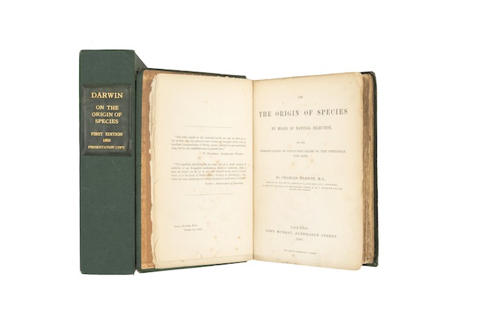 El Origen de las Especies de Charles Darwin