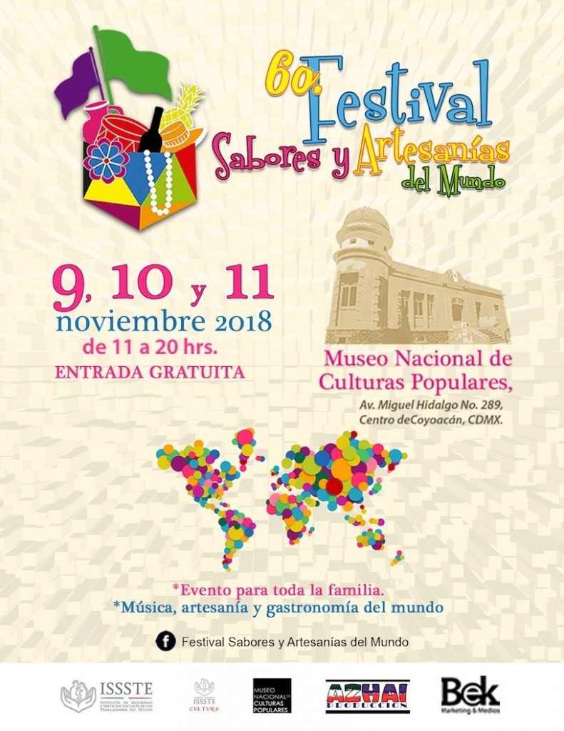 6º.  Festival Sabores y Artesanías del Mundo.
