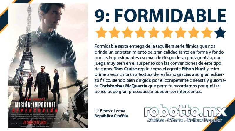 Misión Imposible 6: Repercusión