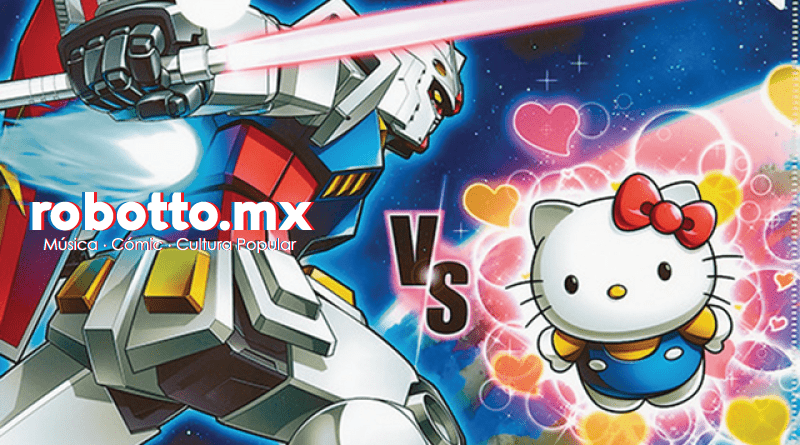 Gundam vs Hello Kitty