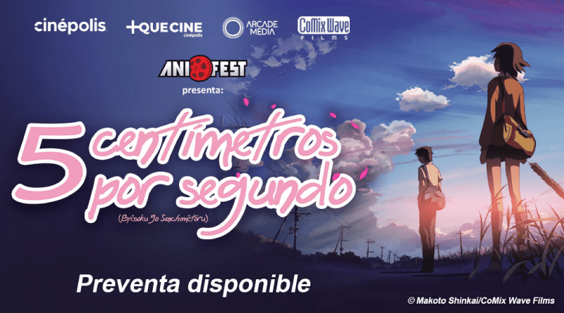 5 Centímetros por Segundo