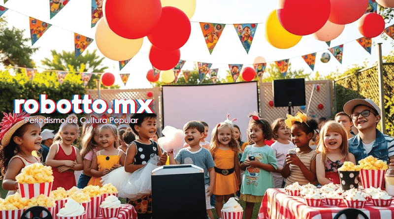 Fiesta Infantil con Temática de Cine en México