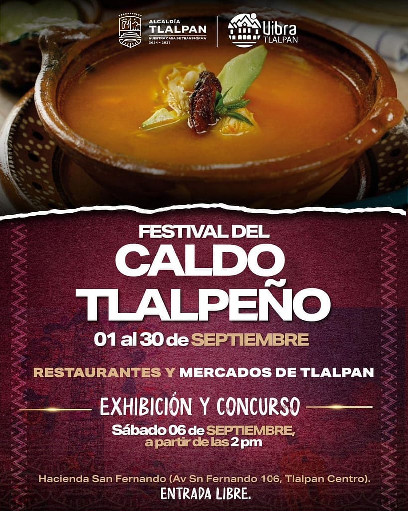 Primer Festival del Caldo Tlalpeño