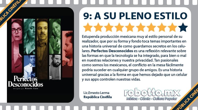 Reseña Perfectos Desconocidos