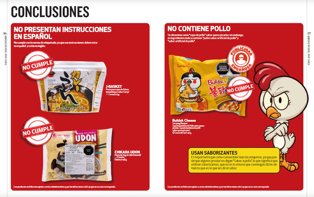 Sopas Instantáneas