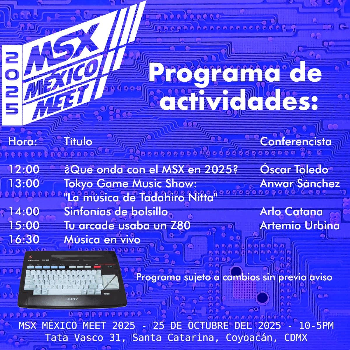 MSX México Meet 2025