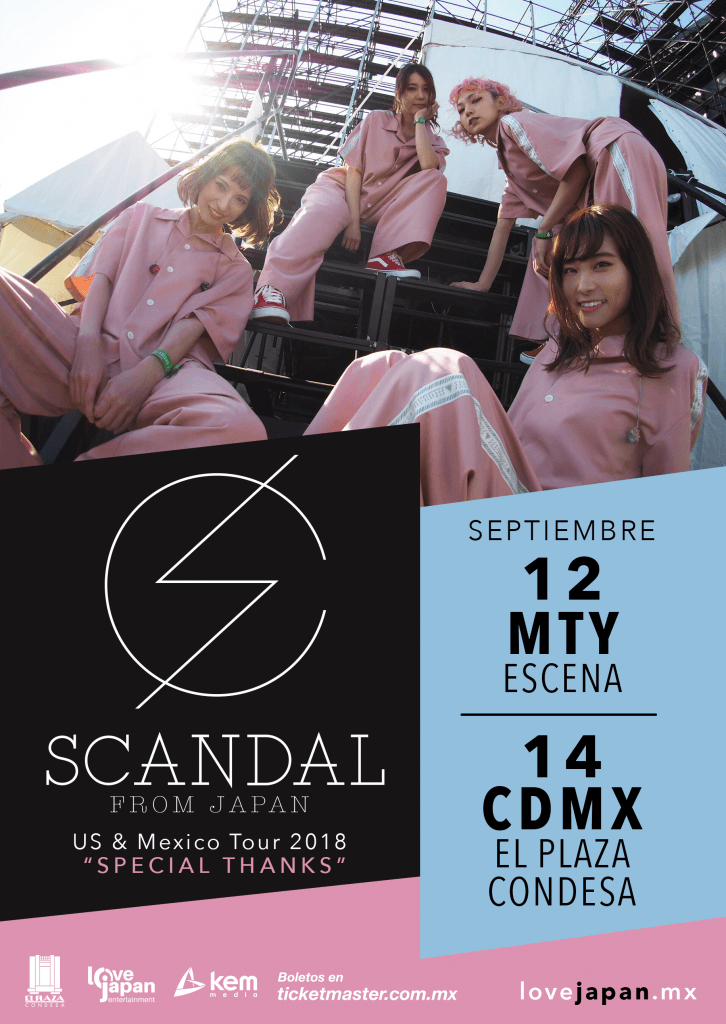 Scandal México Poster