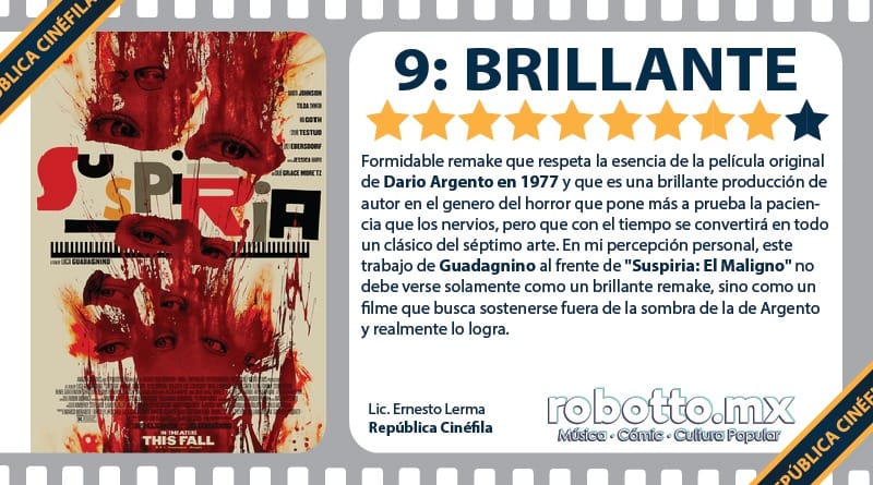 Reseña: Suspiria