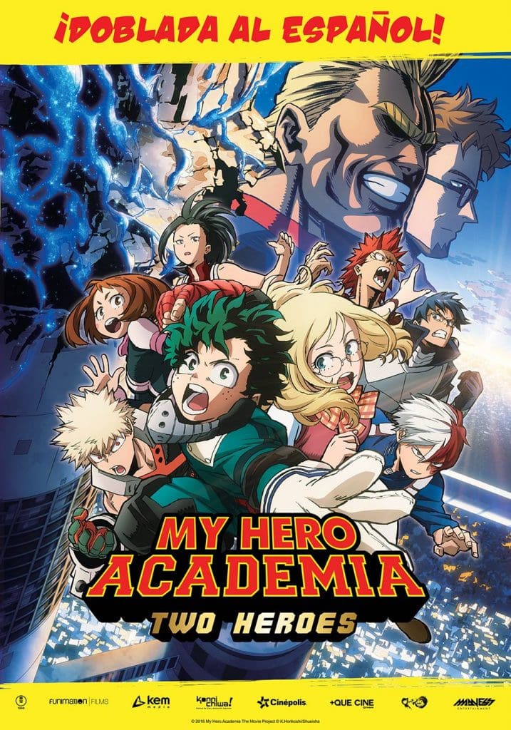 My Hero Academia Dos Heroes Poster