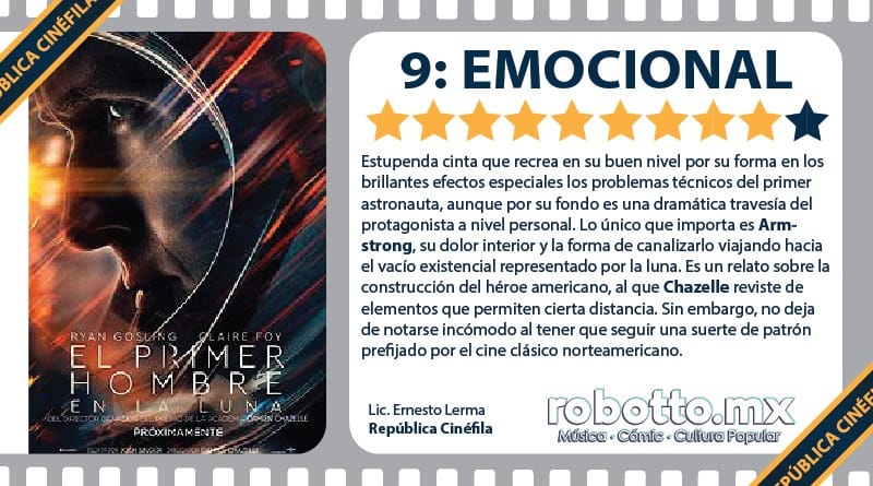 Reseña: El primer hombre en la Luna