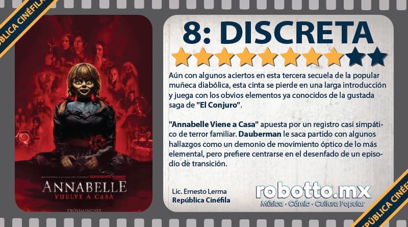 Reseña: Annabelle 3